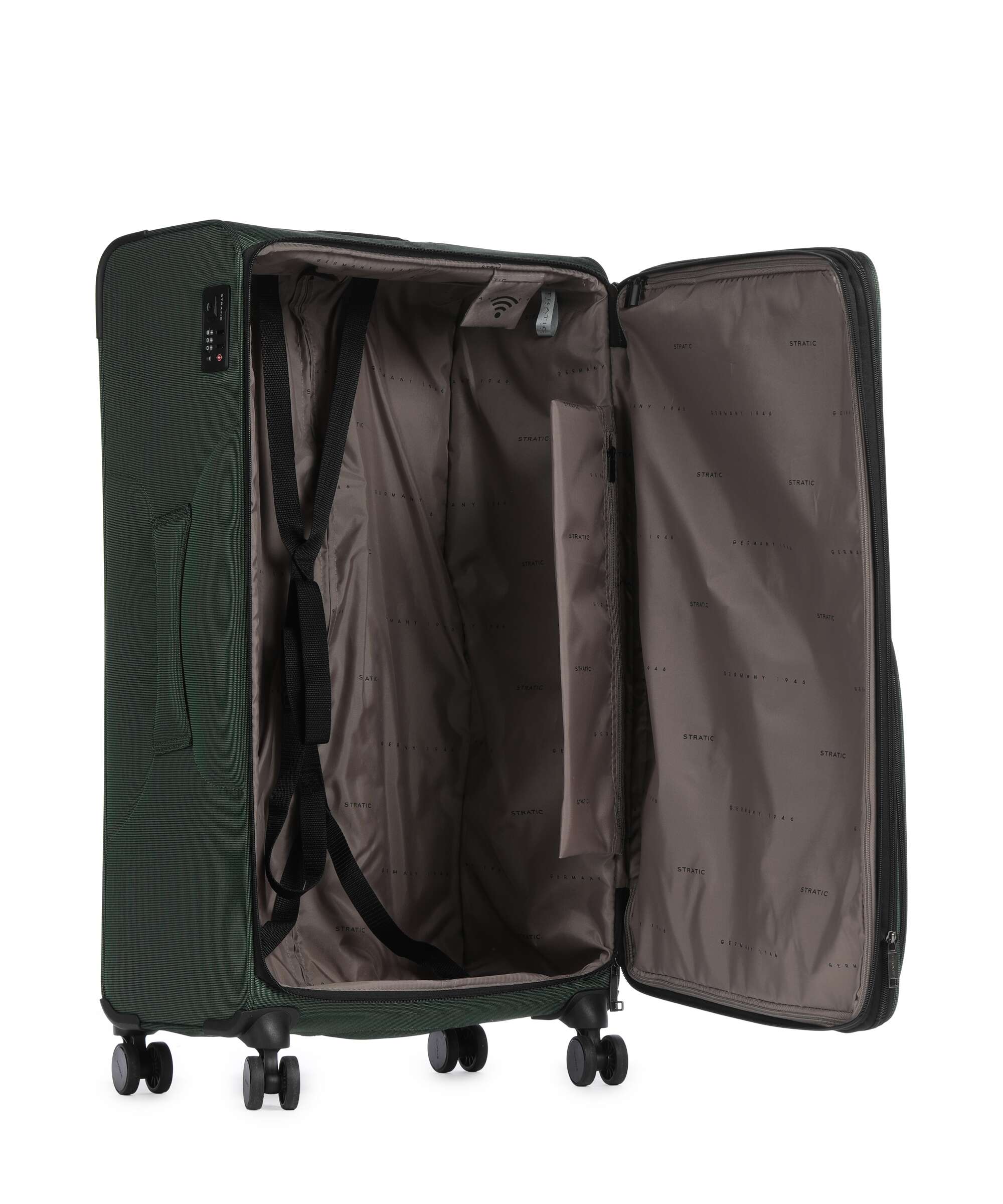 Stratic Bendigo Light+ Spinner (4 wheels) dark green