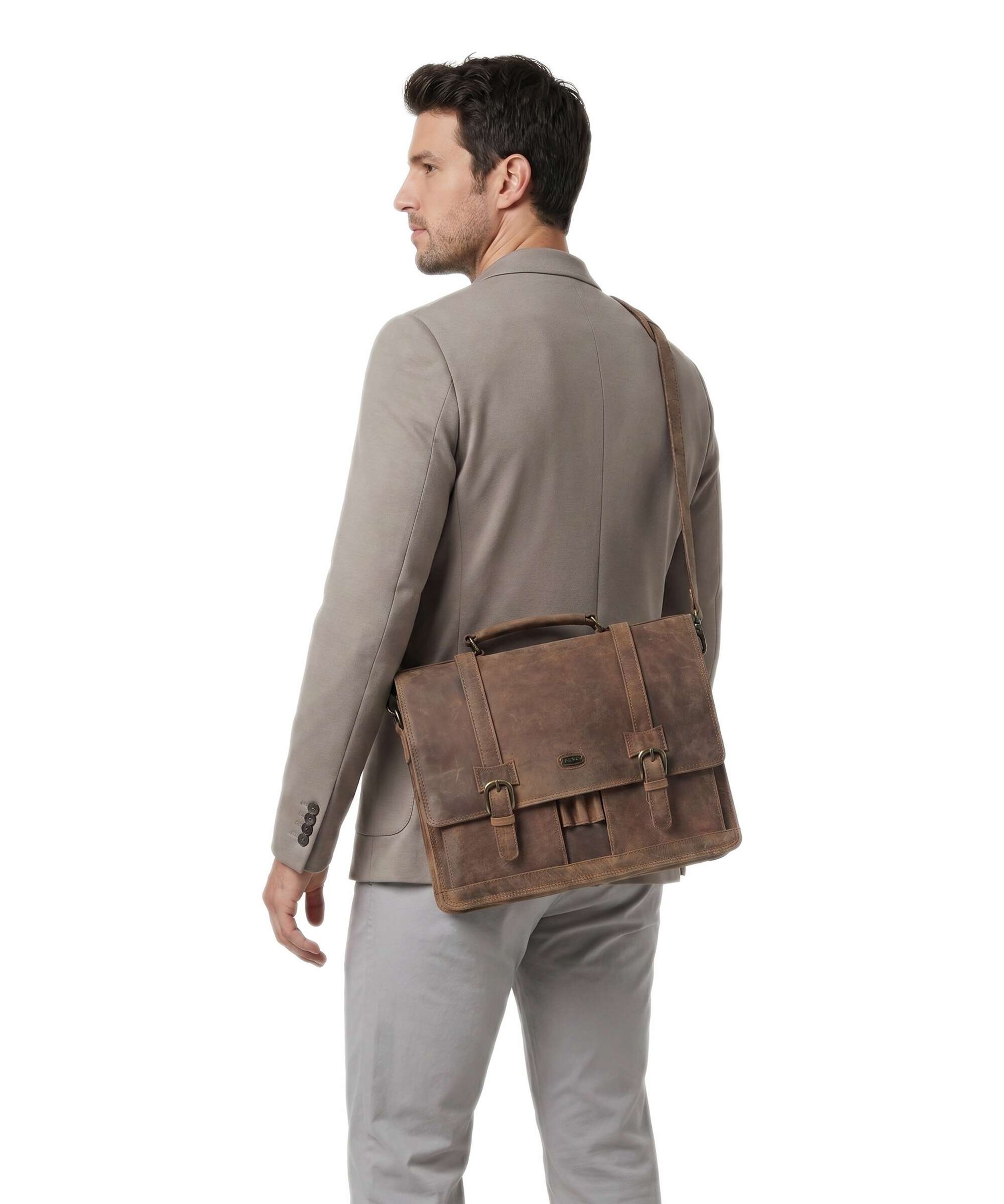 Harold's Antico Briefcase natur