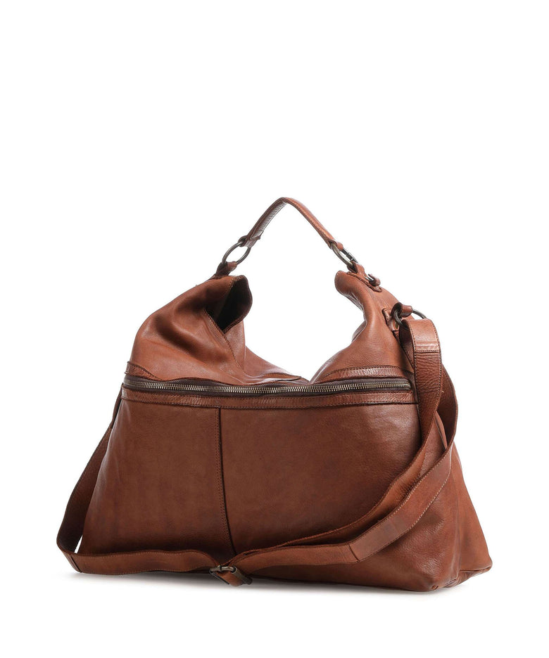Harold's Submarine Hobo bag cognac