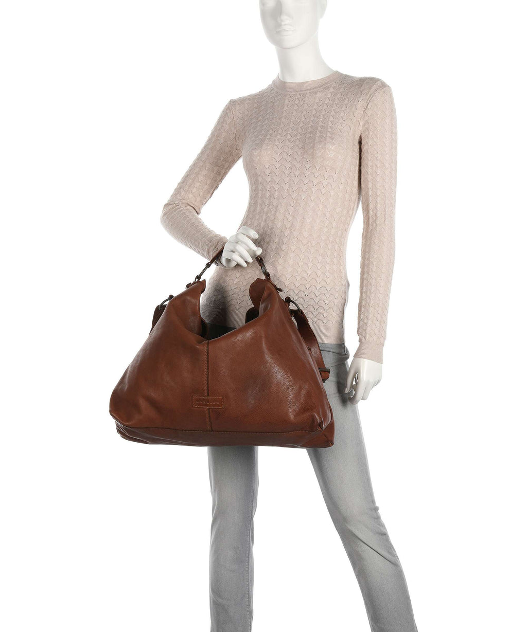 Harold's Submarine Hobo bag cognac