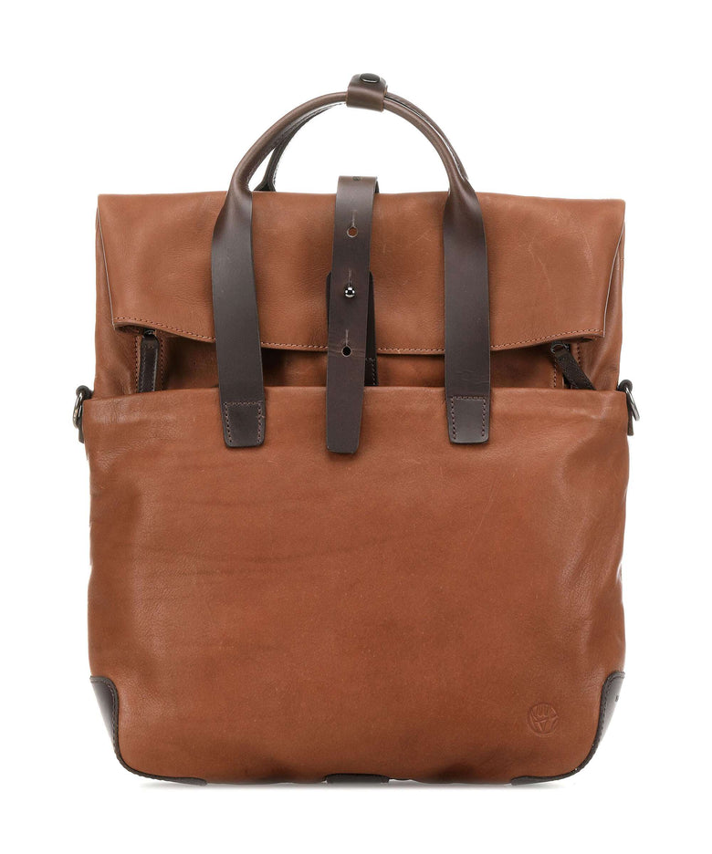Harold's Mount Ivy XL Rolltop backpack cognac/braun