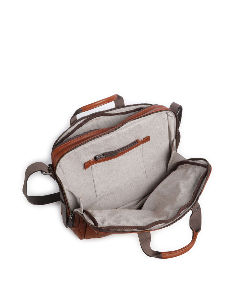 Harold's Ivy lane Briefcase cognac