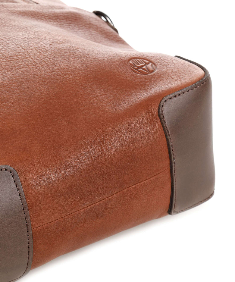 Harold's Mount Ivy Briefcase cognac/braun
