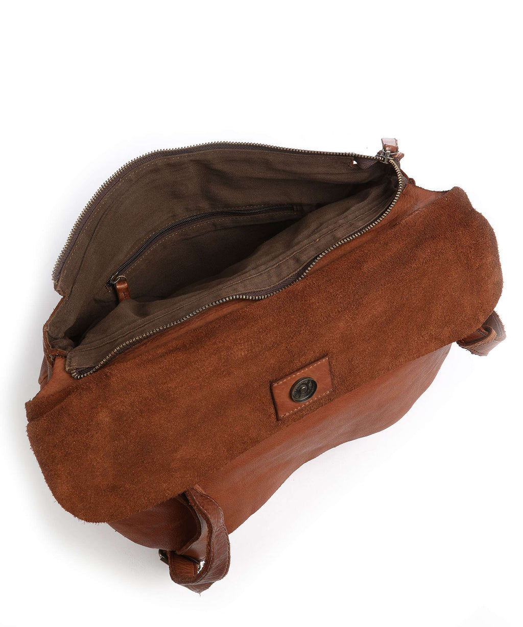 Harold's Submarine Messenger bag cognac