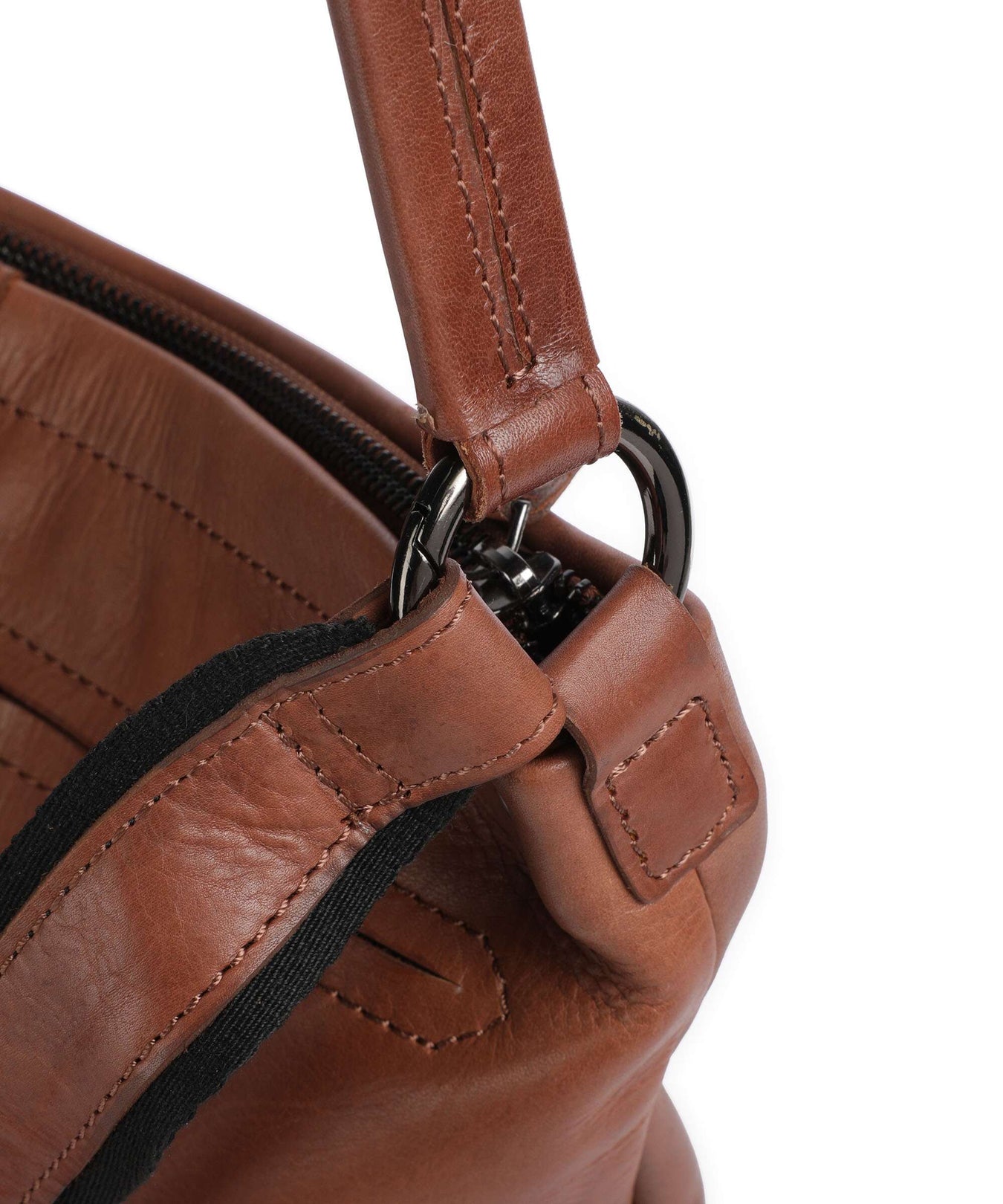 Harold's Caugio Hobo bag cognac