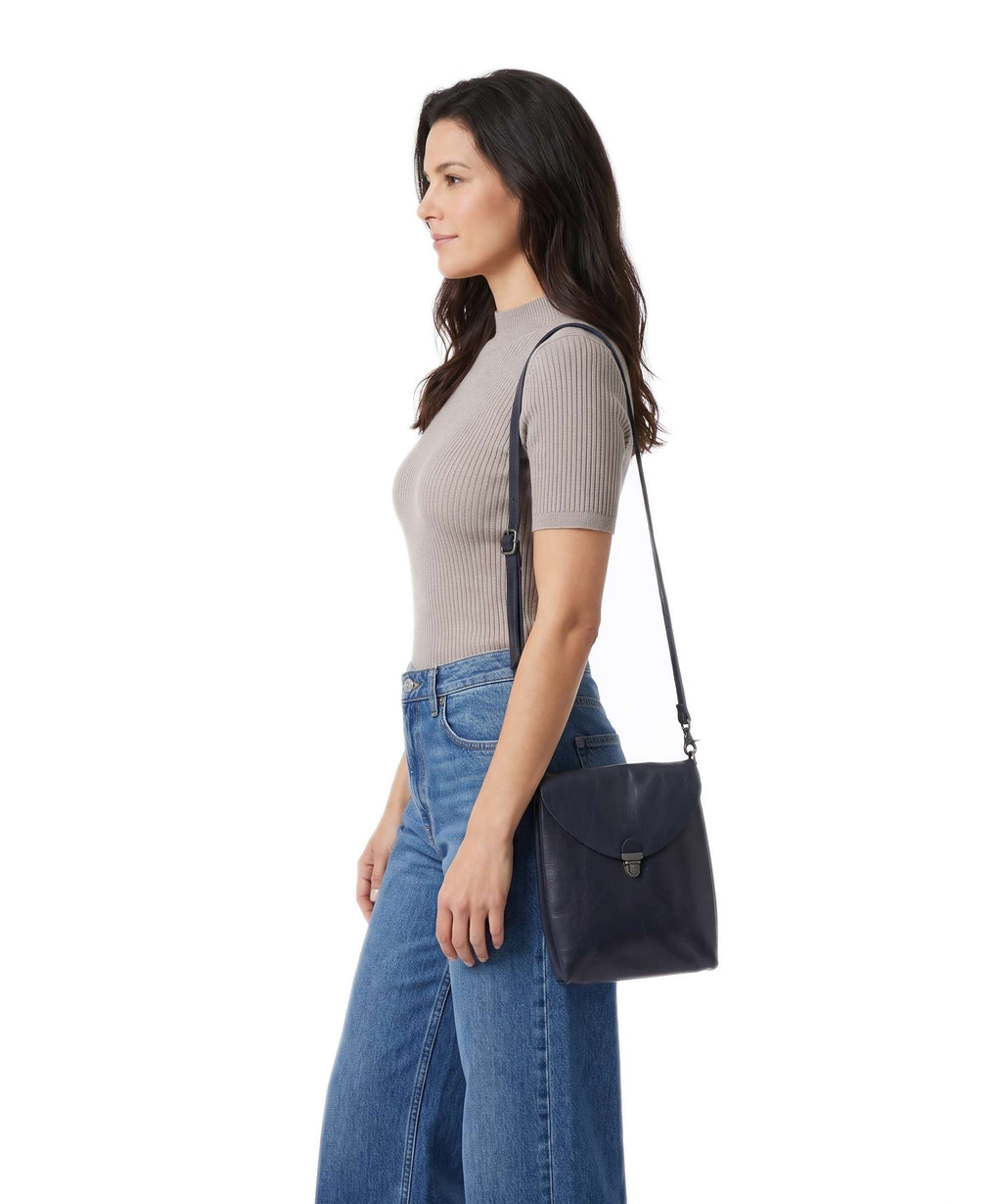 Harold's Fold Crossbody bag dunkelblau