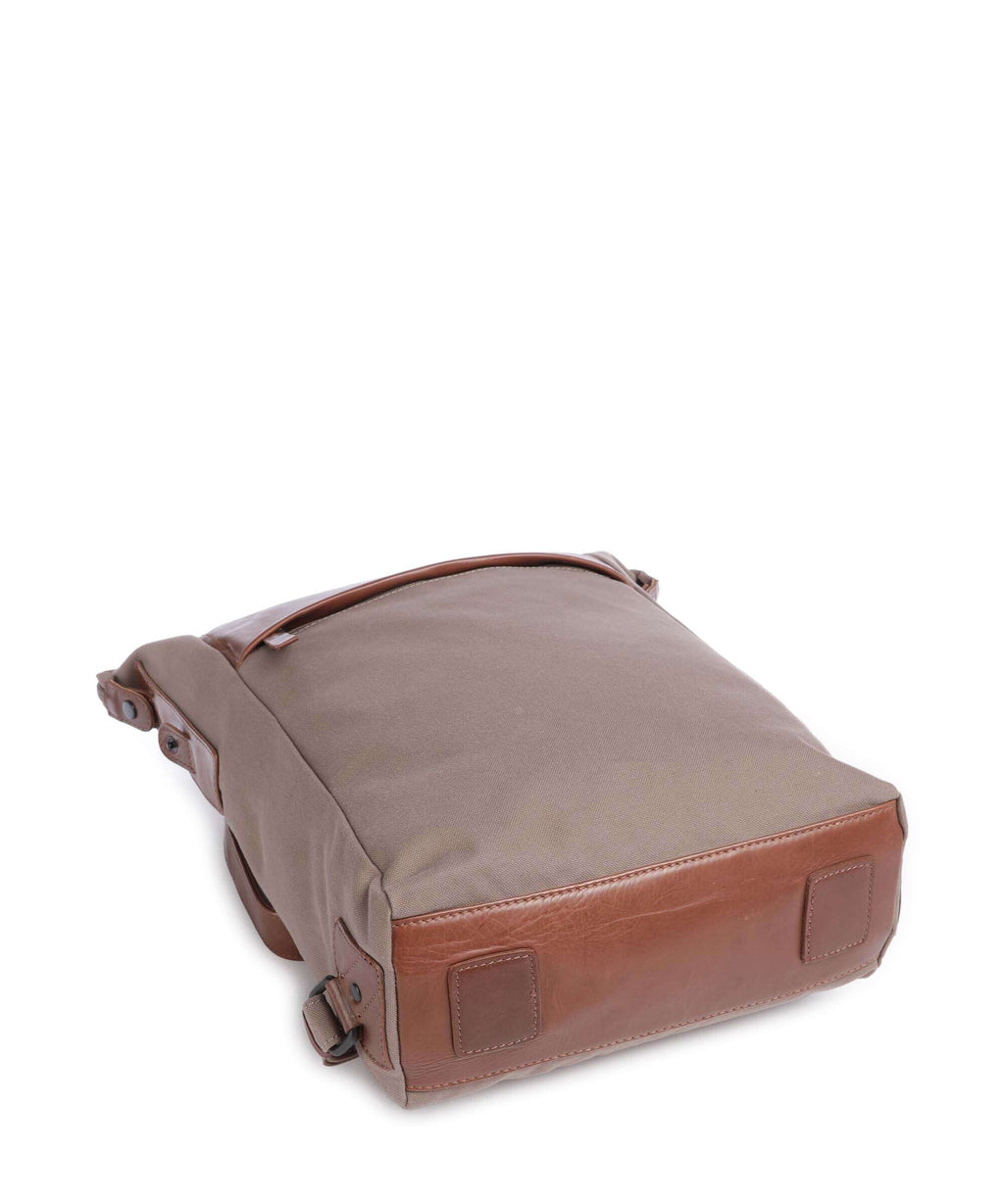 Harold's Wax Backpack sand braun