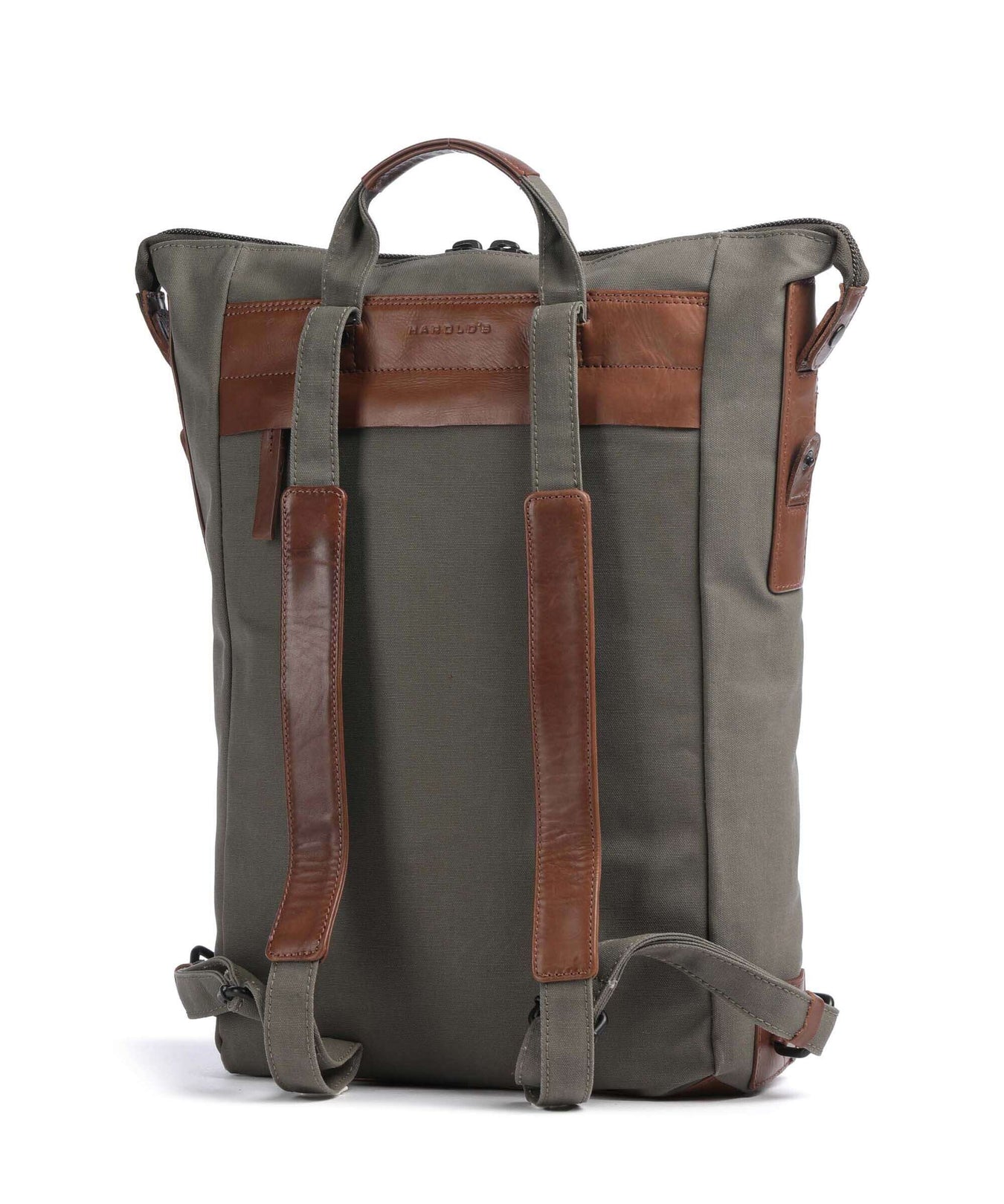 Harold's Wax Backpack khaki/braun