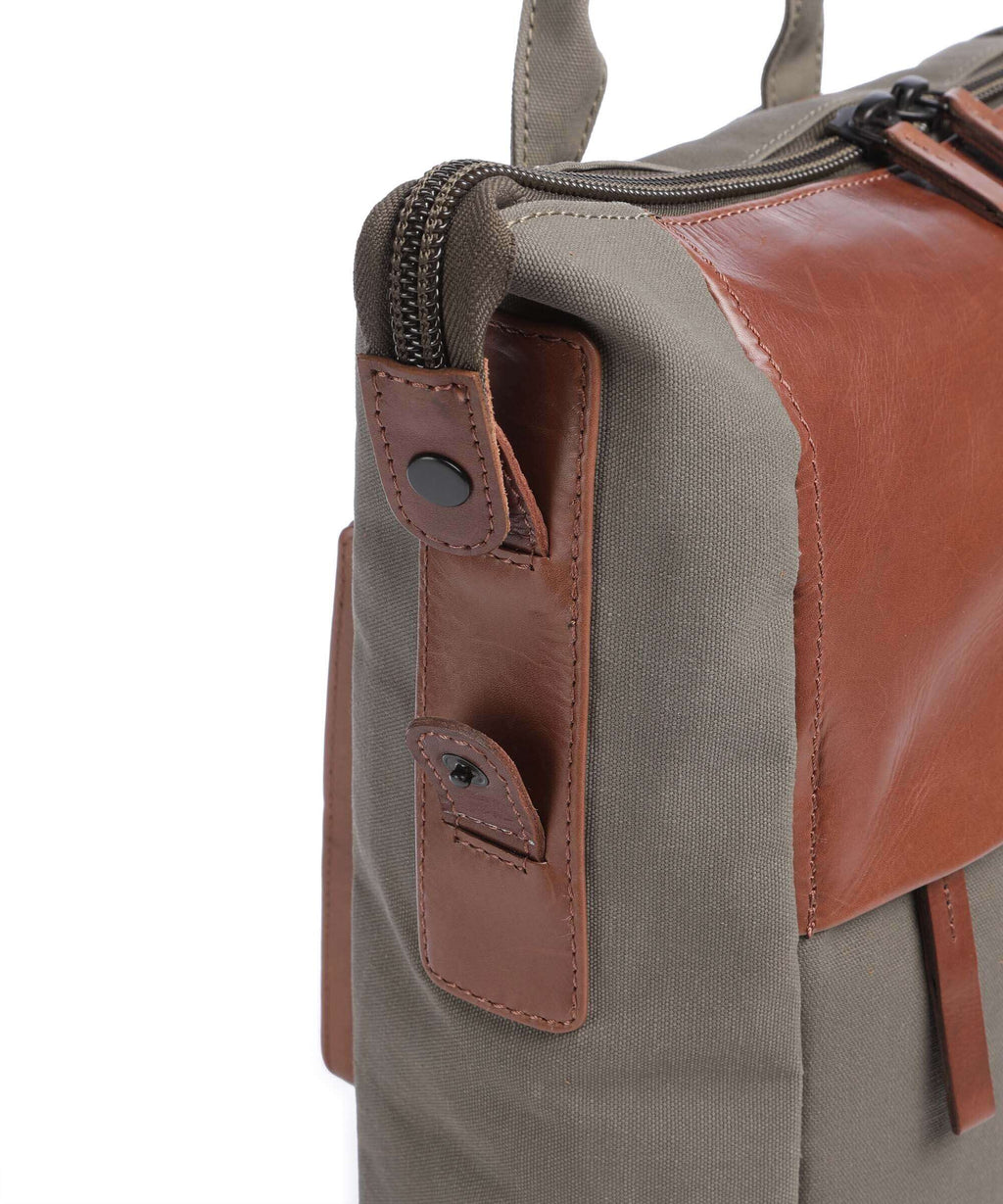 Harold's Wax Backpack khaki/braun