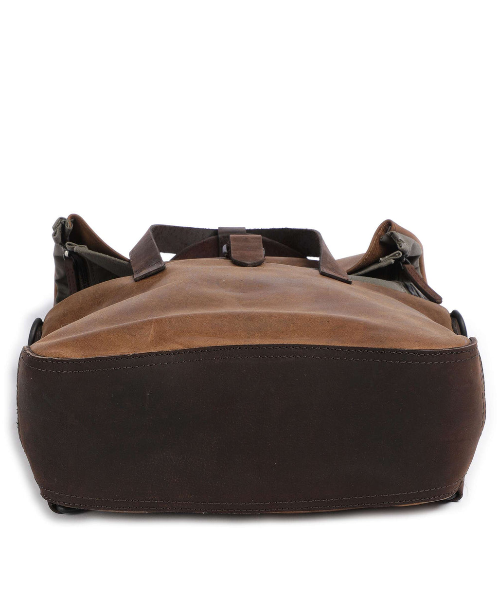 Harold's Twister Rolltop backpack natur