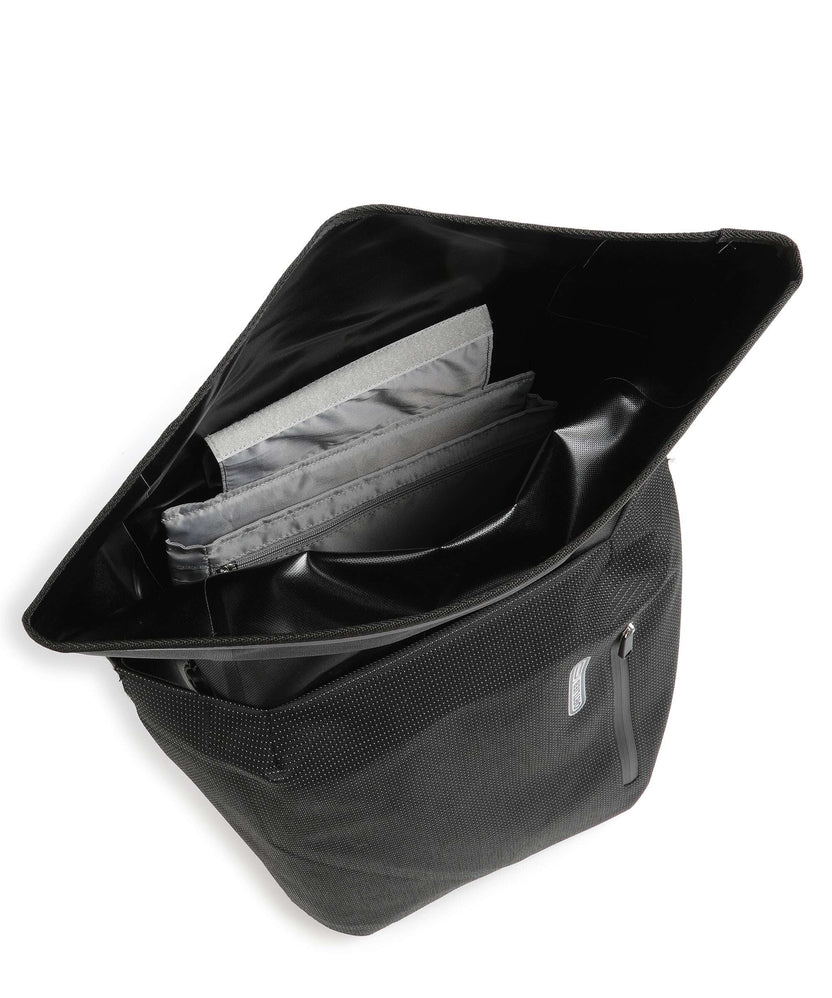 Ortlieb Vario High-Vis 26 Rolltop backpack black reflective