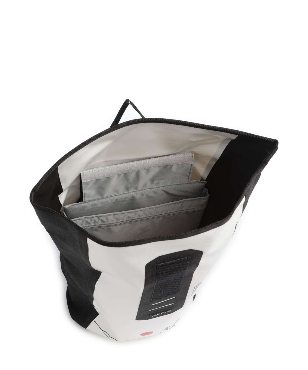 Ortlieb Velocity Design 23 Rolltop backpack line art