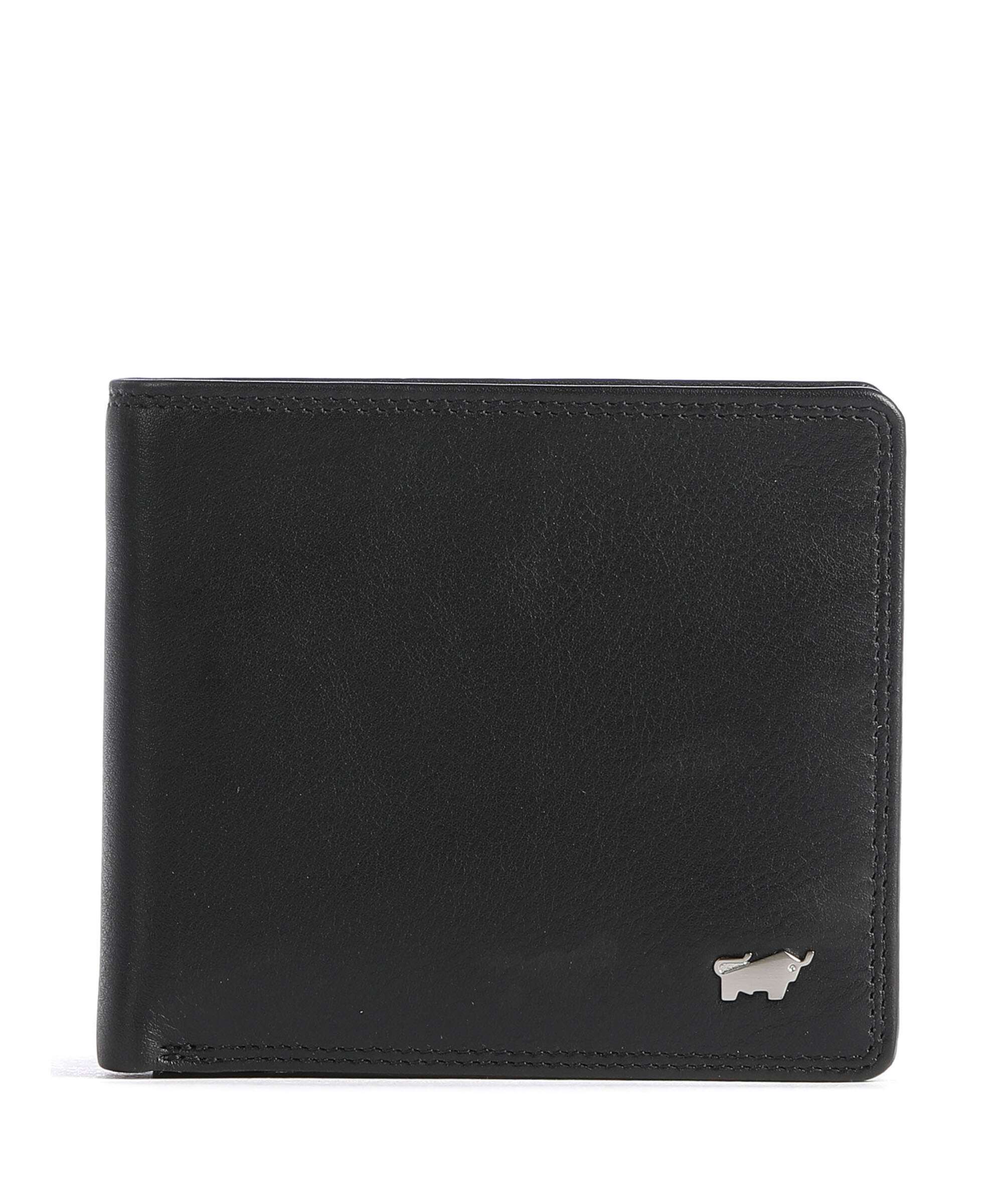 Braun Büffel Golf Secure Wallet schwarz