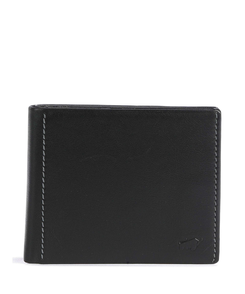 Braun Büffel Henry Wallet schwarz