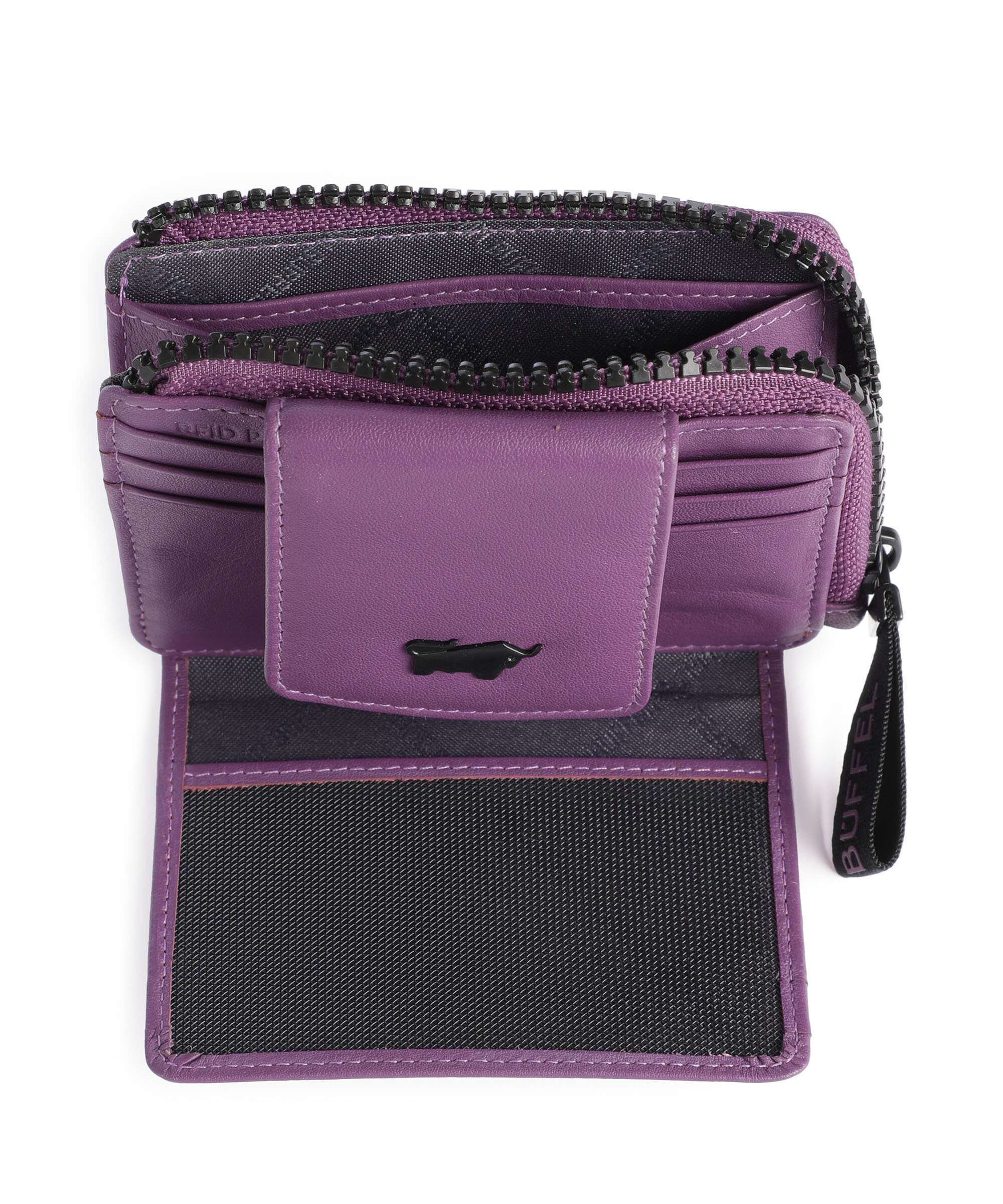 Braun Büffel Capri Credit card holder viola