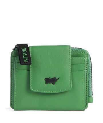 Braun Büffel Capri RFID Kortholder grün