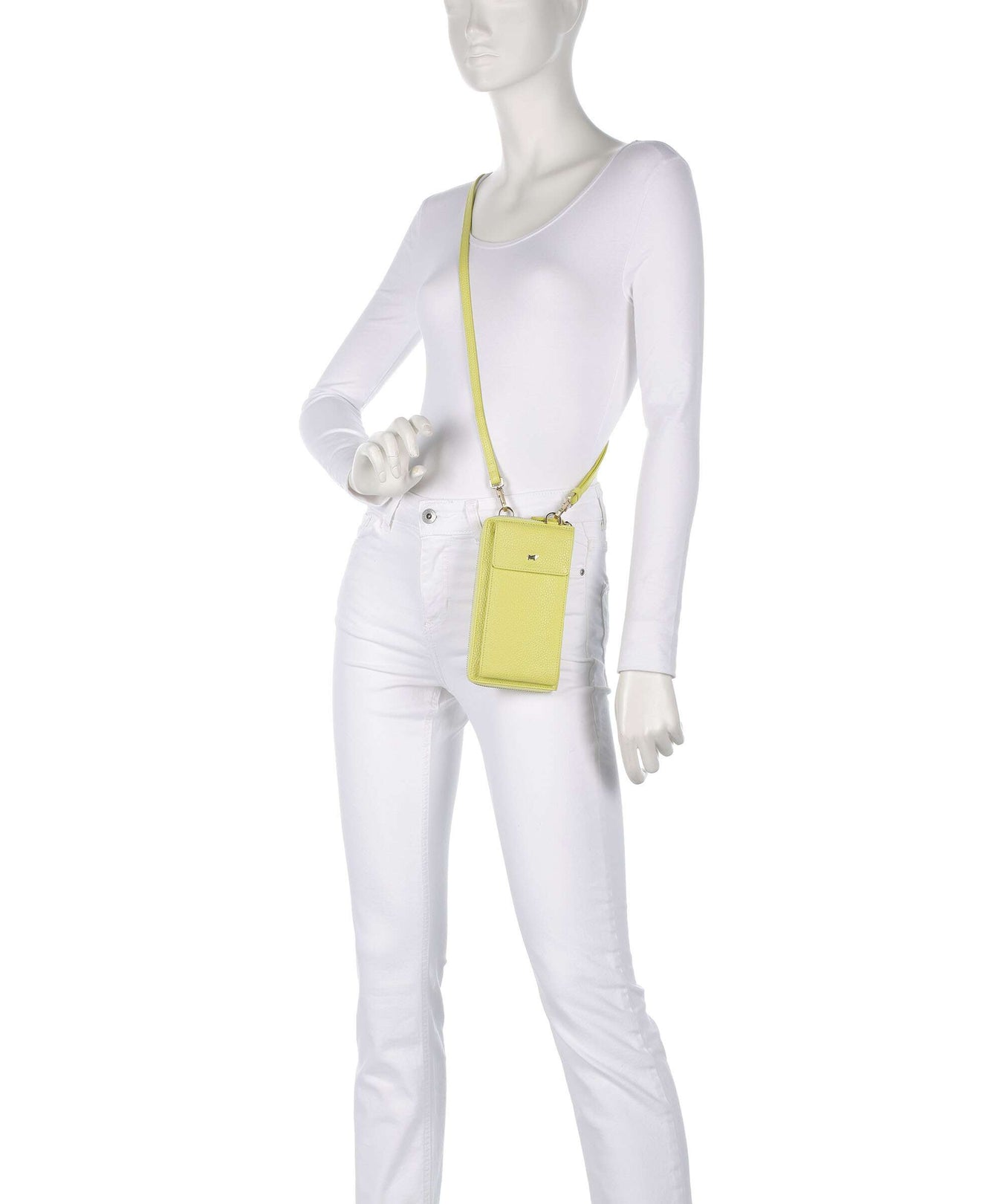 Braun Büffel Asti Phone bag limoncello