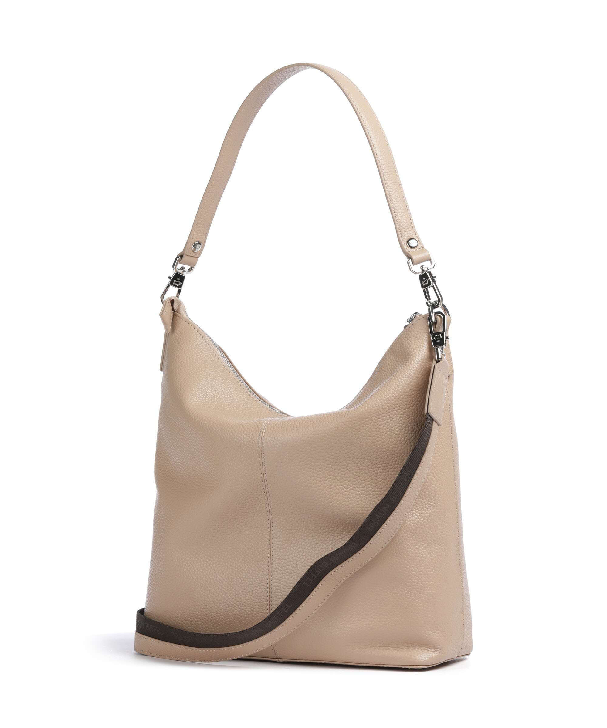 Braun Büffel Hanna M Hobo bag creme