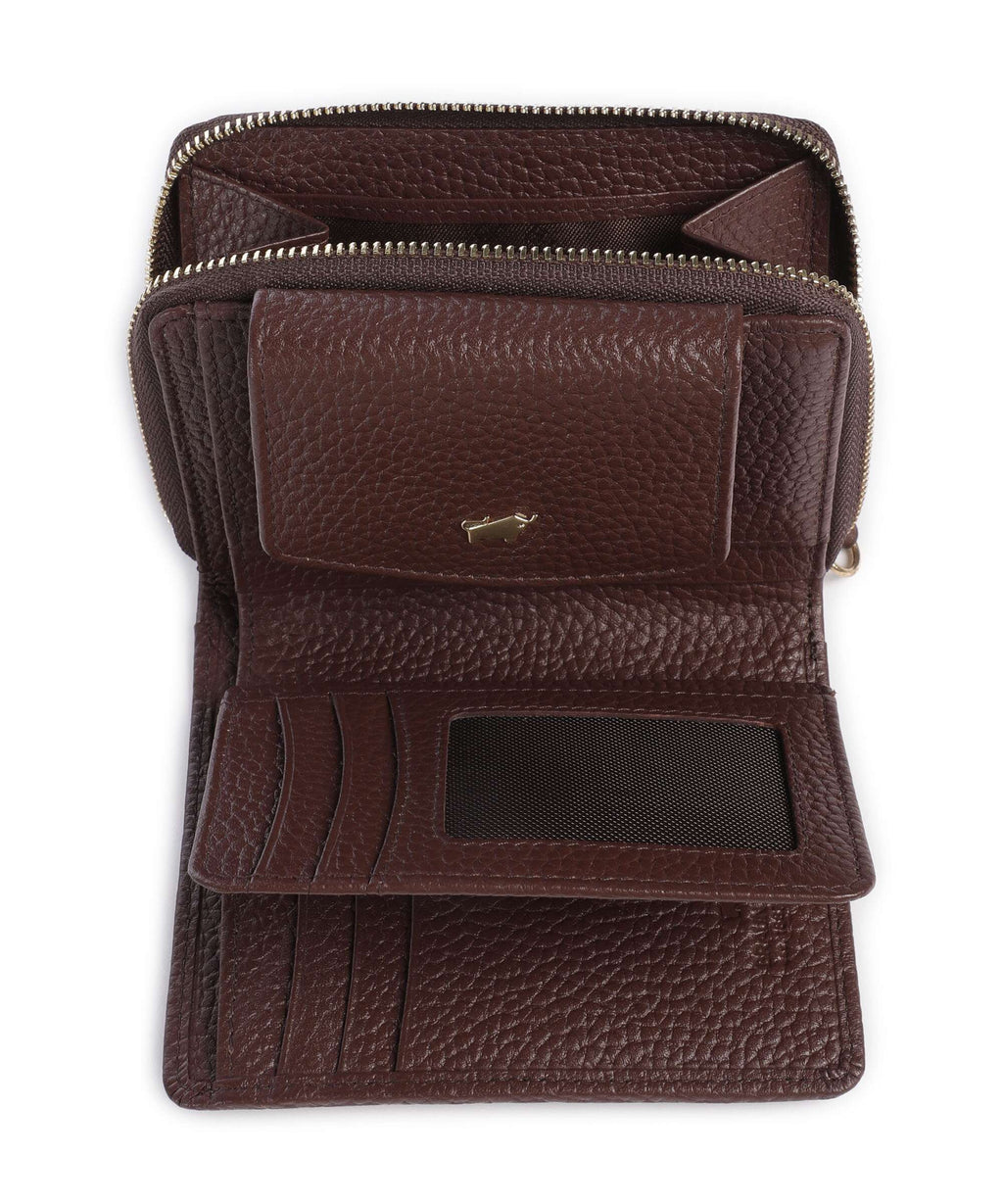 Braun Büffel Hanna Wallet dark brown