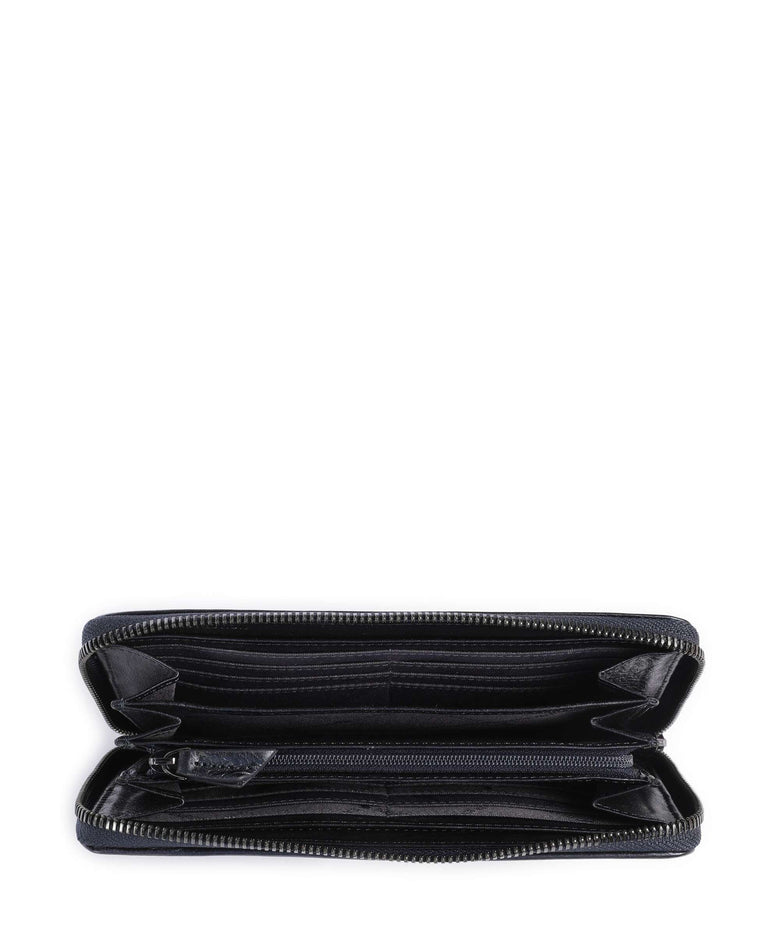 Braun Büffel Ruby Wallet blau