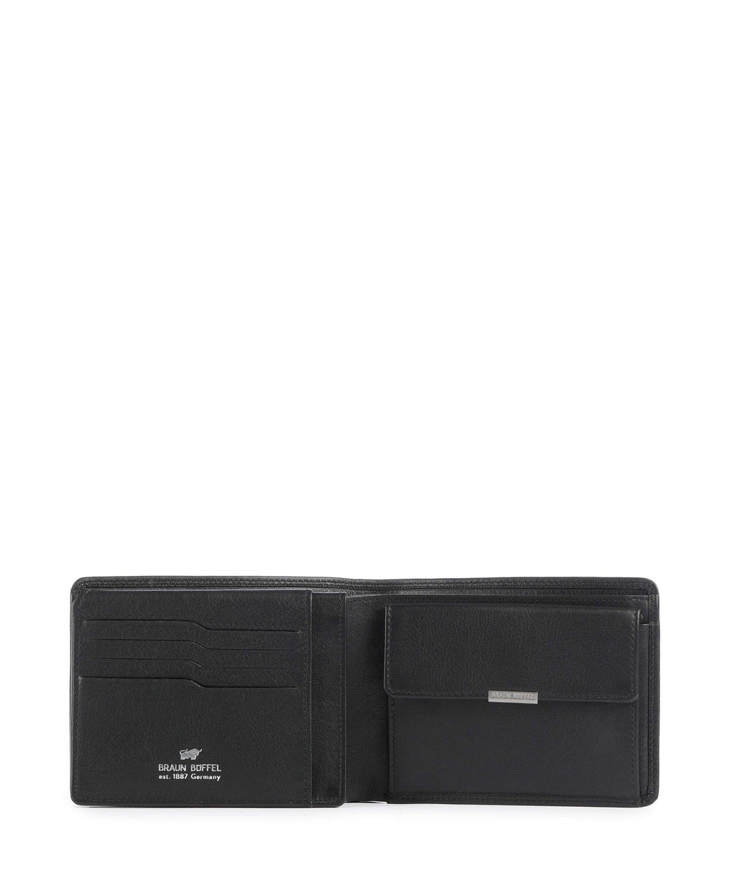 Braun Büffel Golf Wallet schwarz