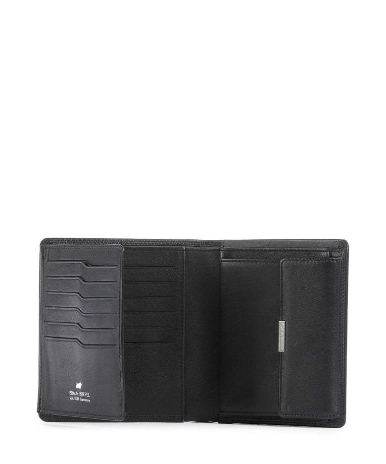 Braun Büffel Golf Wallet schwarz