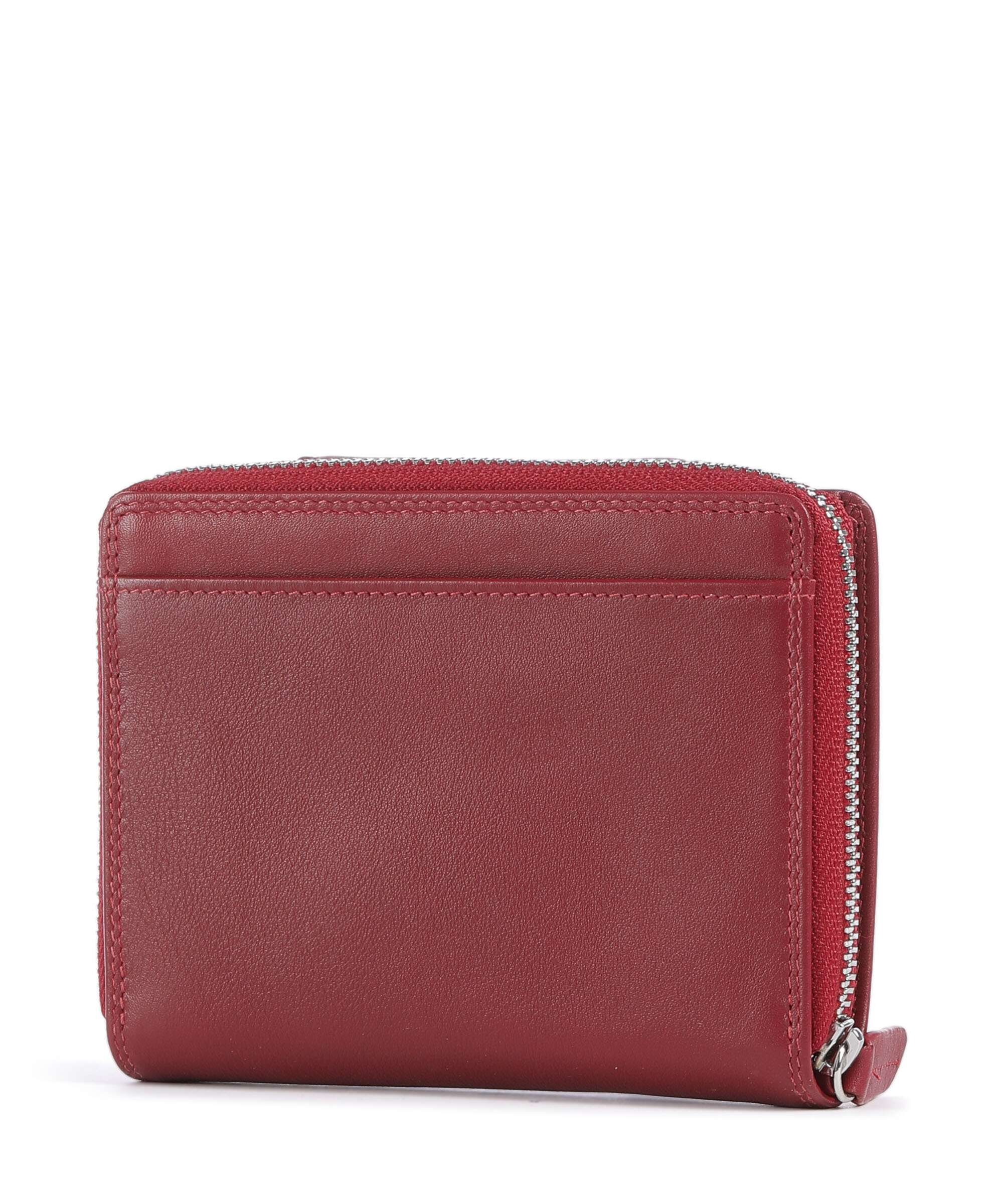 Braun Büffel Golf Wallet rot