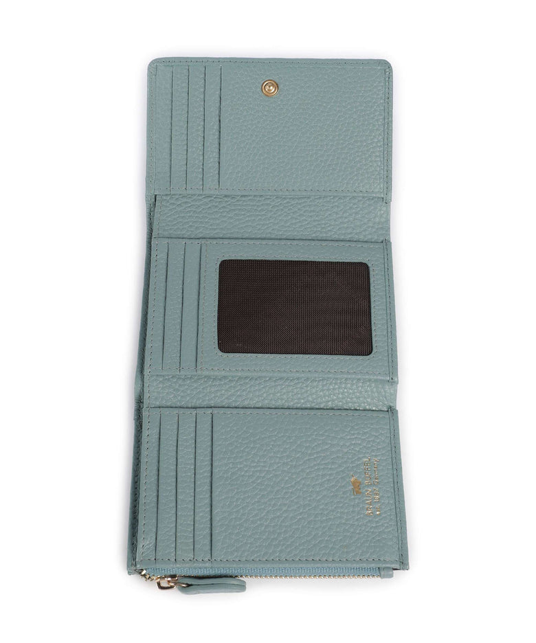 Braun Büffel Asti Wallet green mistle