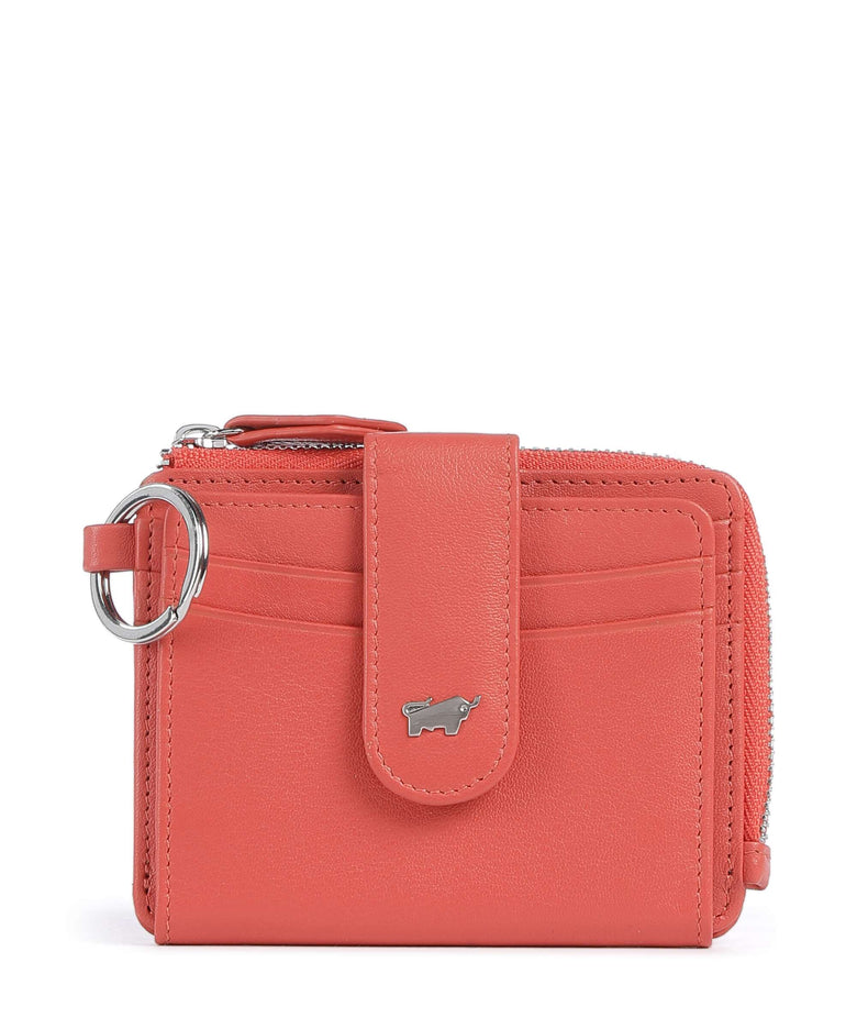 Braun Büffel Joy Credit card holder coral