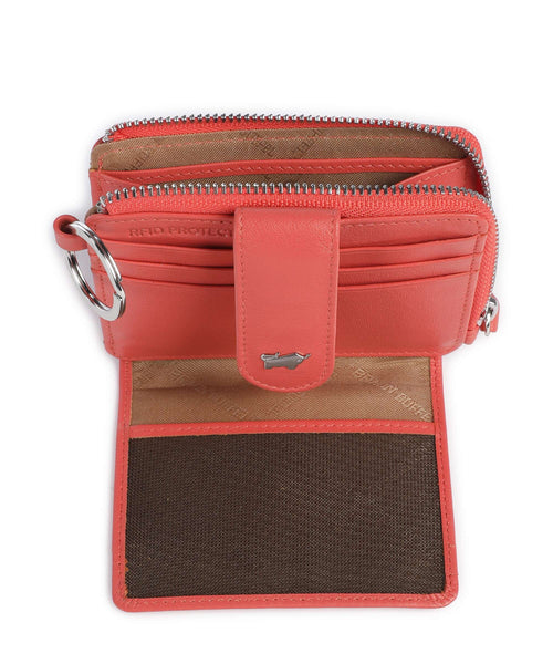 Braun Büffel Joy Credit card holder coral