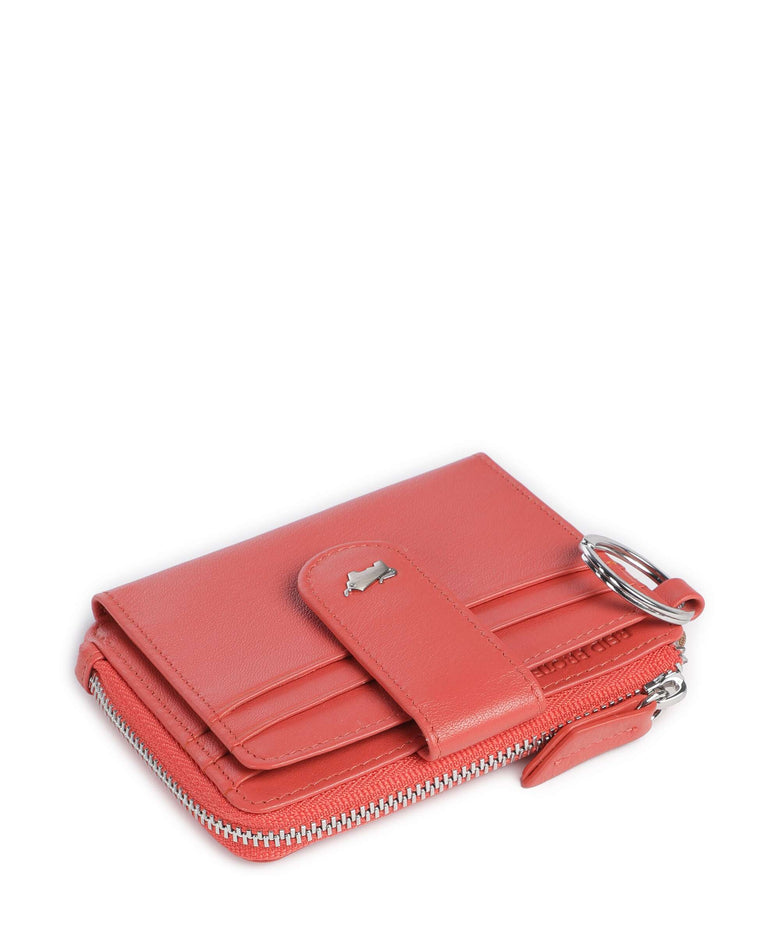 Braun Büffel Joy Credit card holder coral