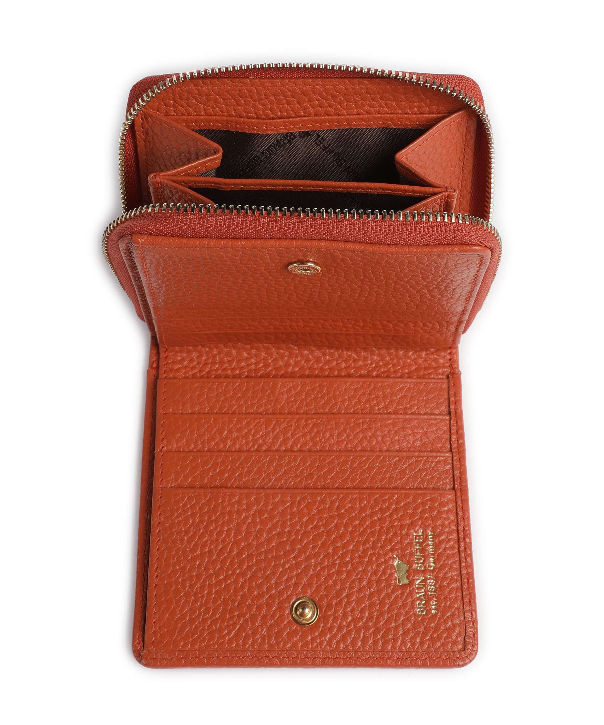 Braun Büffel Asti S Wallet pumpkin spice