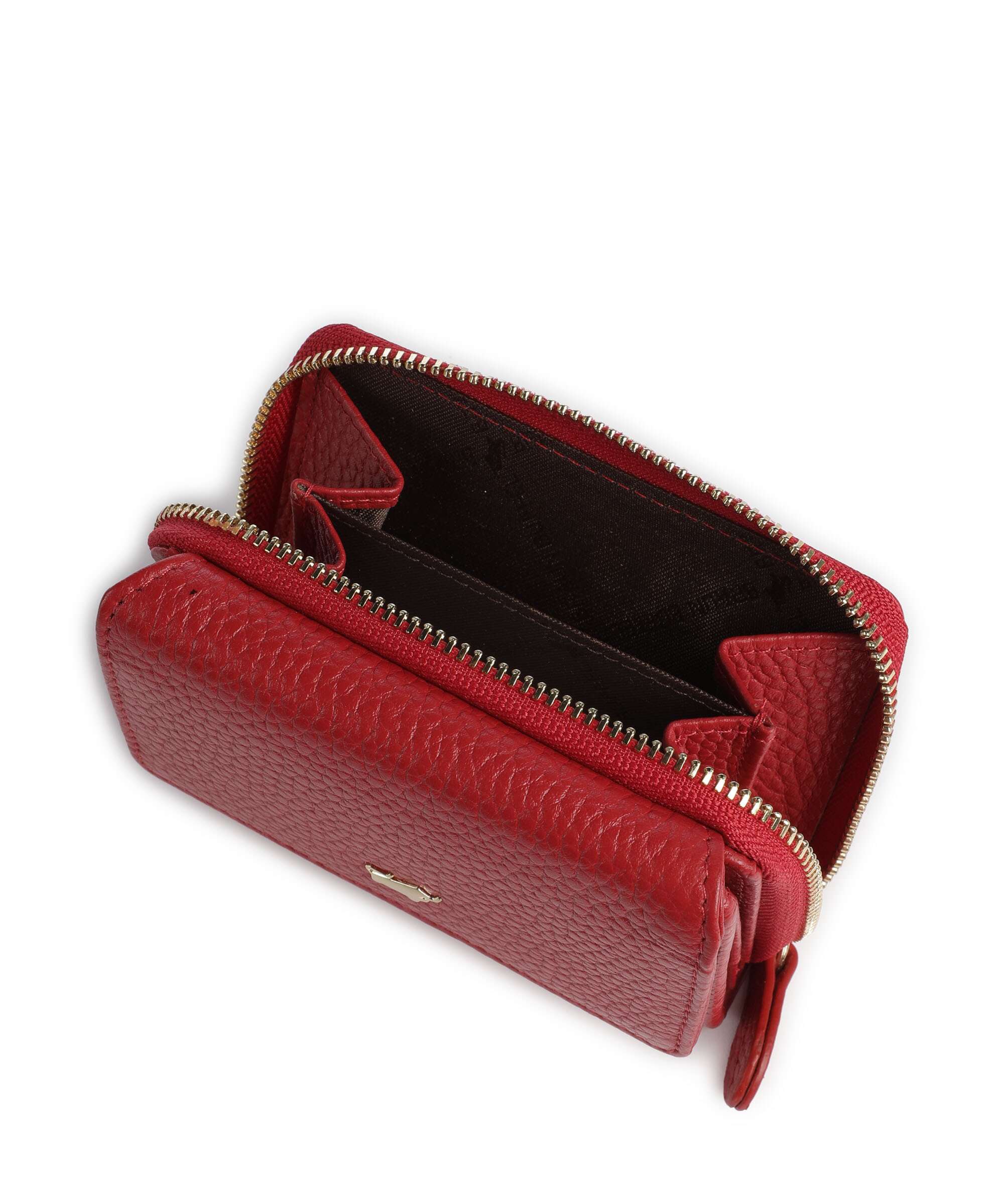 Braun Büffel Asti Wallet red