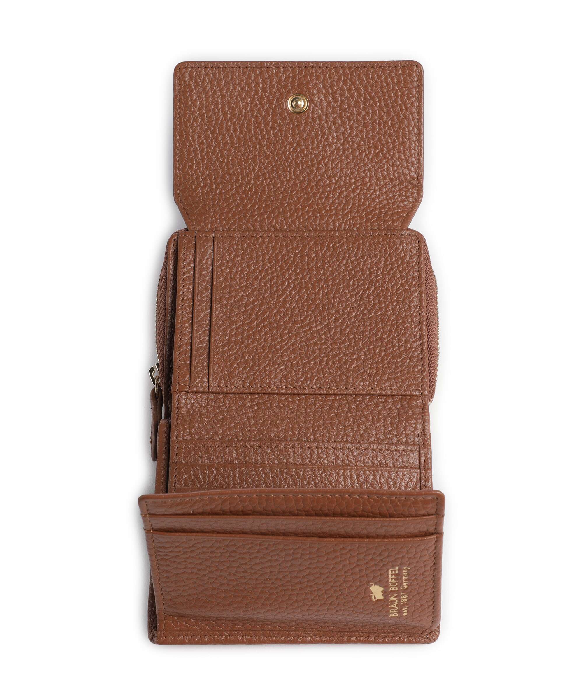 Braun Büffel Asti Wallet saddle brown