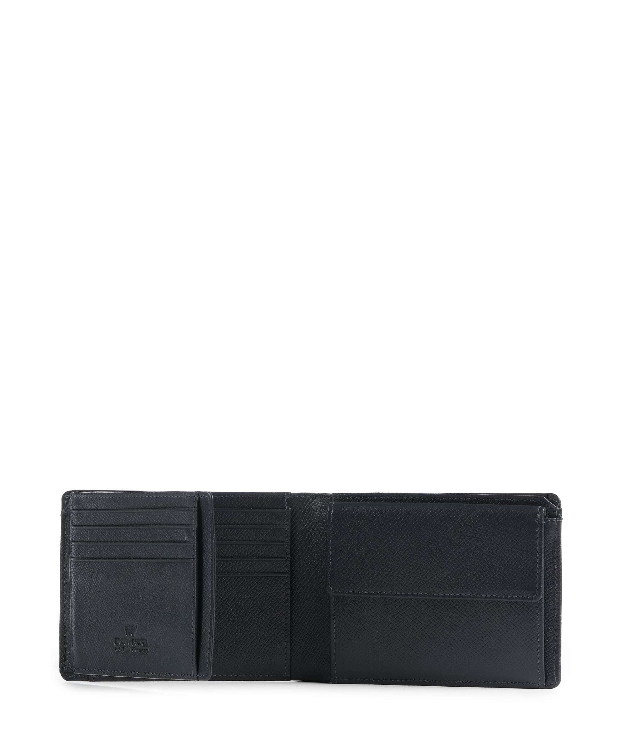 Braun Büffel Robin Wallet blau
