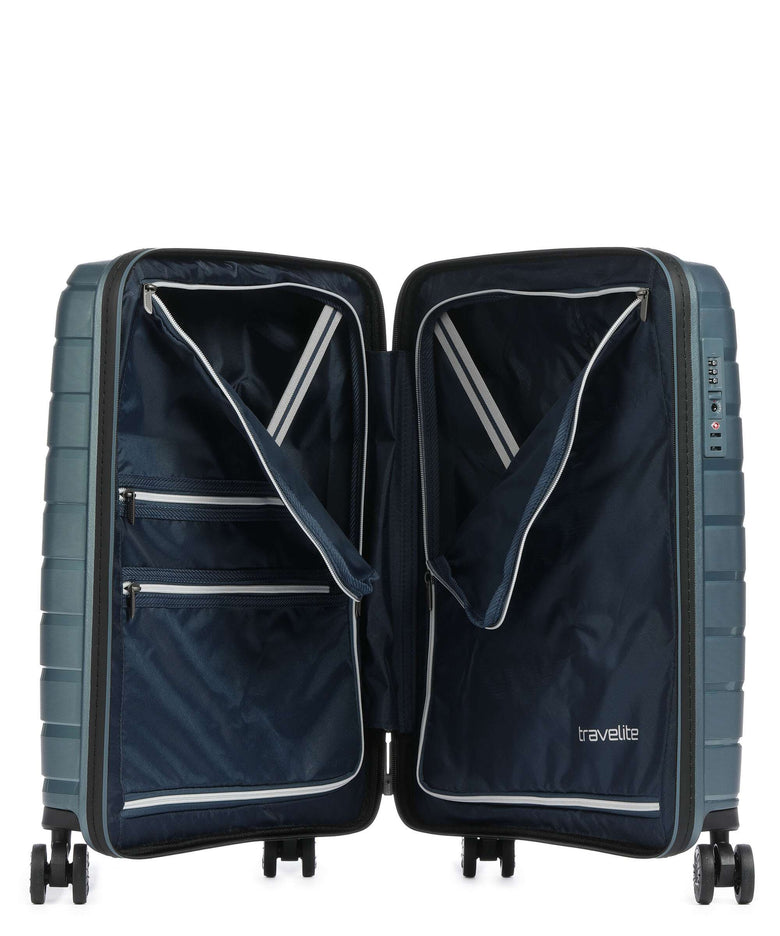 Travelite Air Base Spinner (4 wheels) eisblau