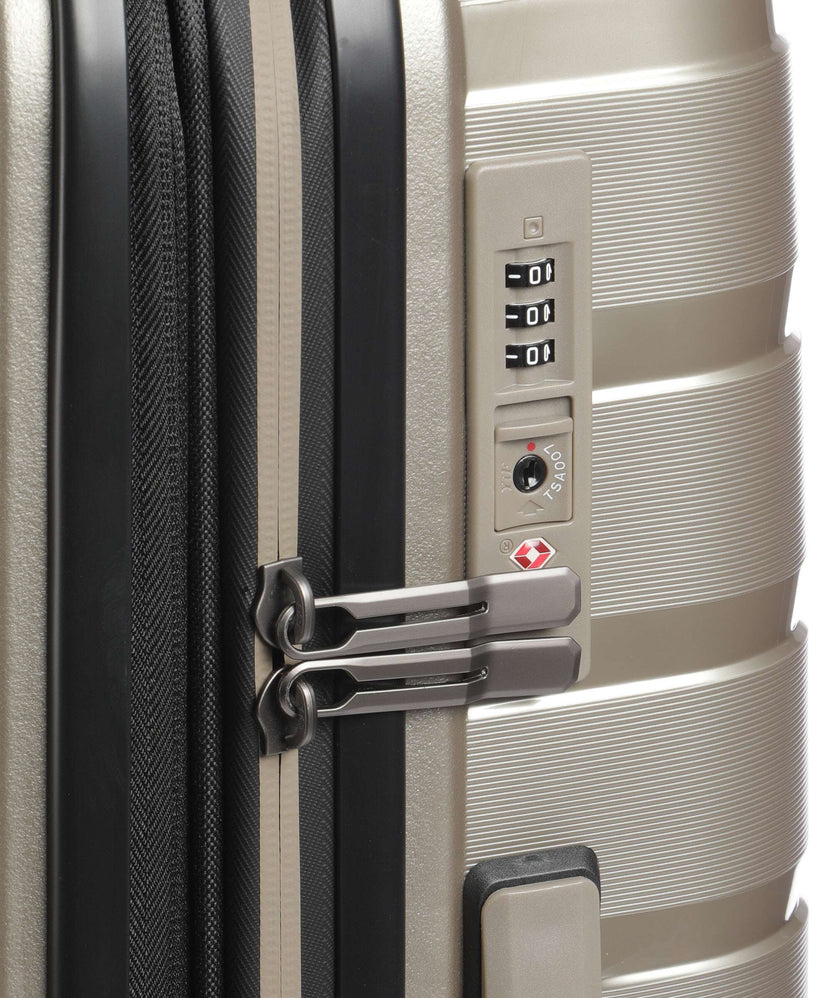 Travelite Air Base Suitcase set (4 wheels) champagner