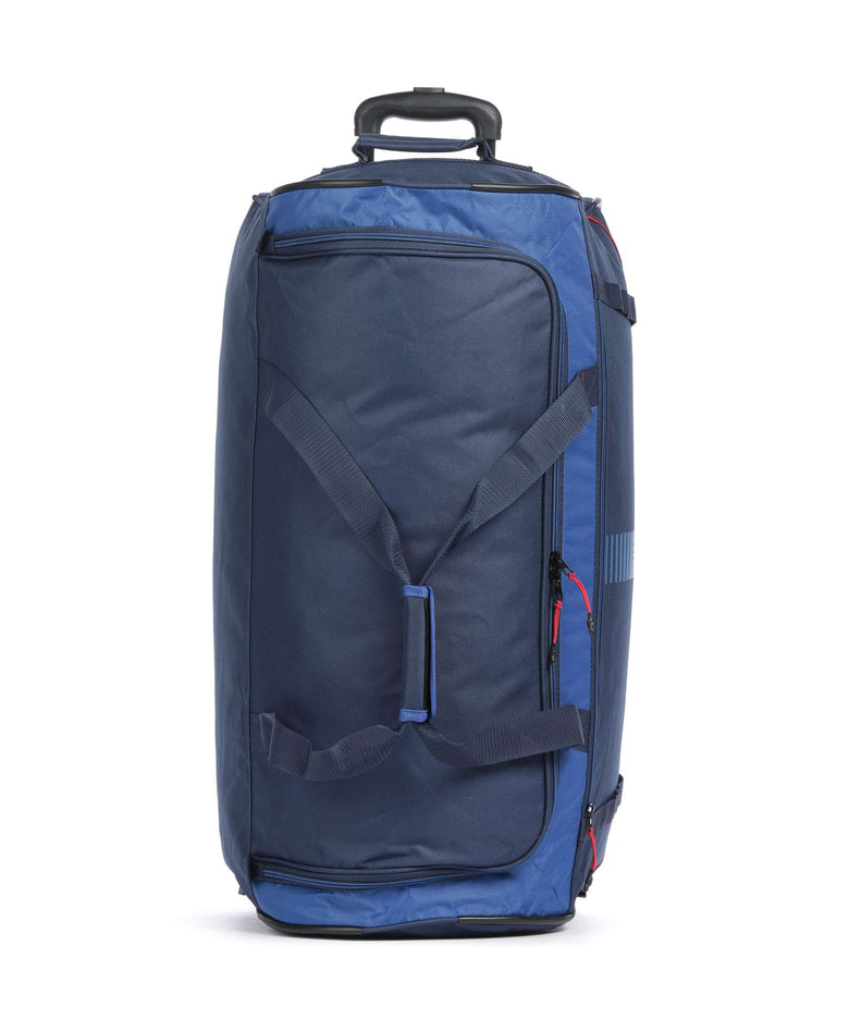 Travelite Basics Travel bag with wheels marine/rot