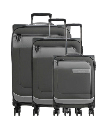 Travelite Viia Kuffertsæt (4 hjul) schiefer