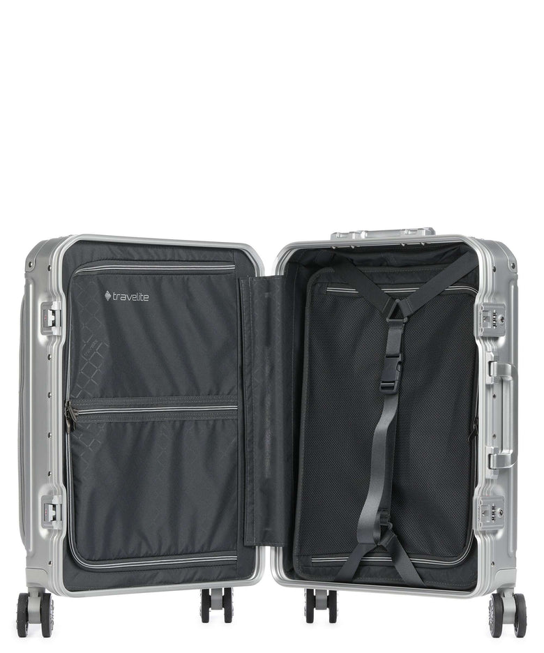 Travelite Next 2.0 Spinner (4 wheels) silber