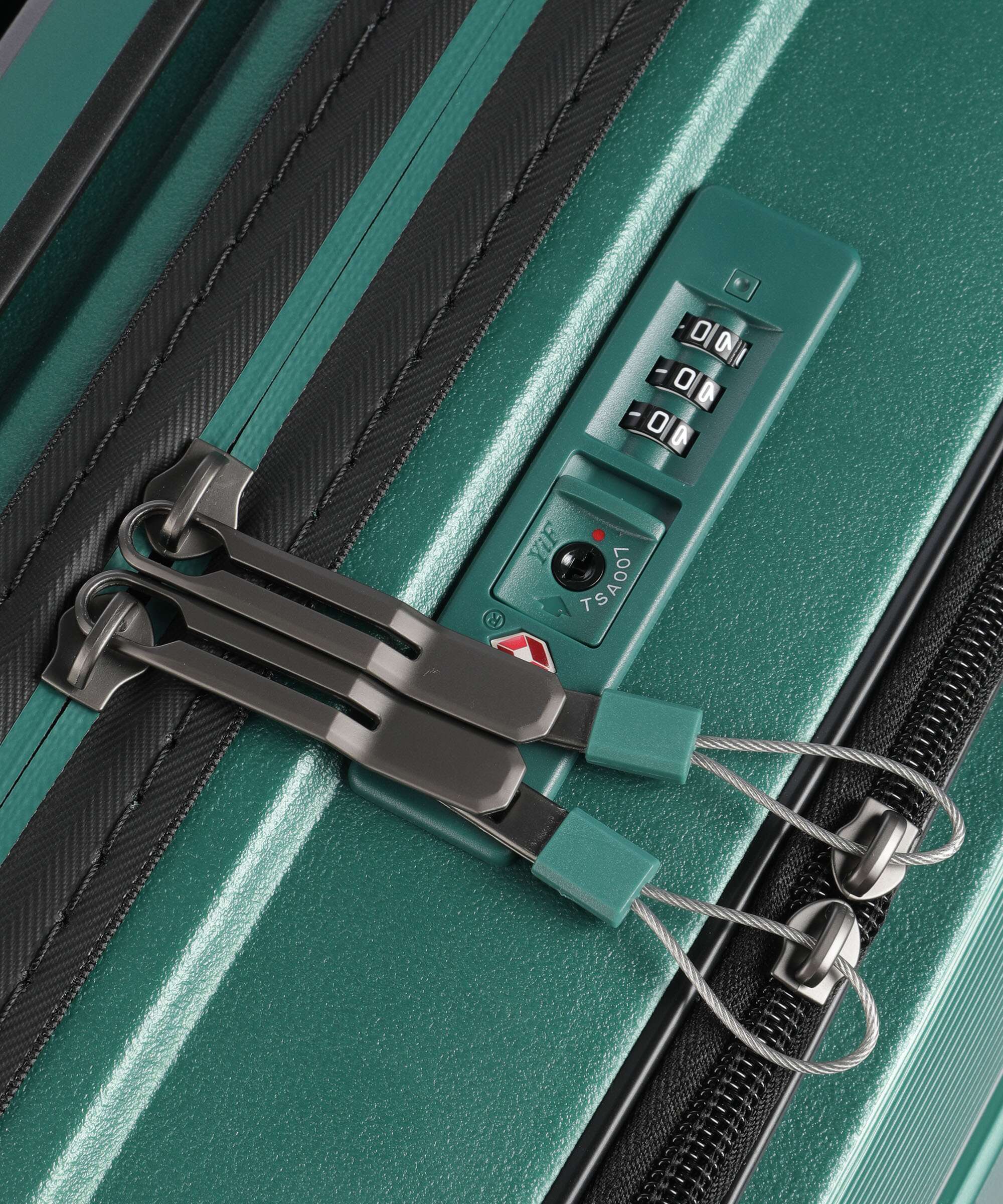 Travelite Air Base Spinner (4 wheels) smaragd