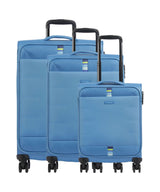 Travelite Rügen Kuffertsæt (4 hjul) mittelblau