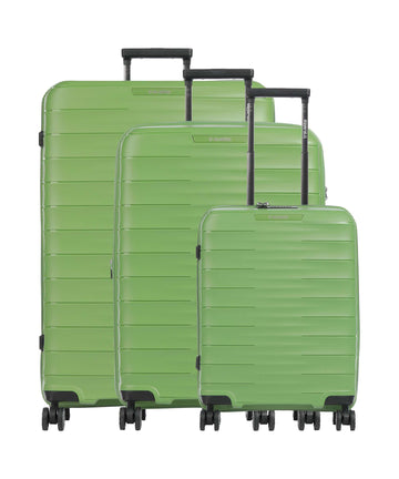 Travelite Mooby Kuffertsæt (4 hjul) grün