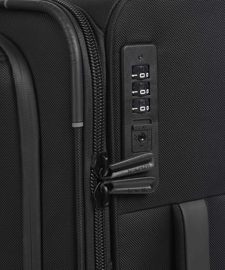 Travelite Crosslite 5.0 Spinner (4 wheels) schwarz