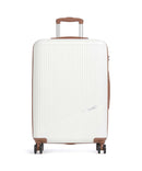 Travelite Bali Kuffert med 4 hjul weiss/cognac