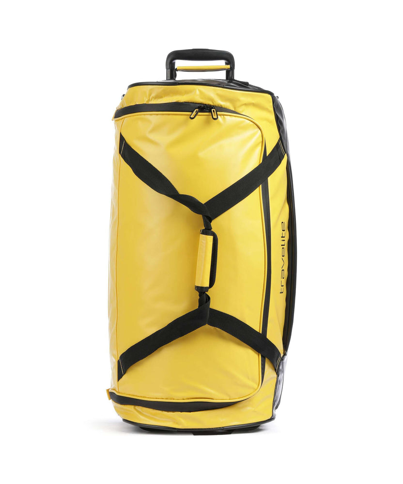 Travelite Basics Travel bag with wheels gelb