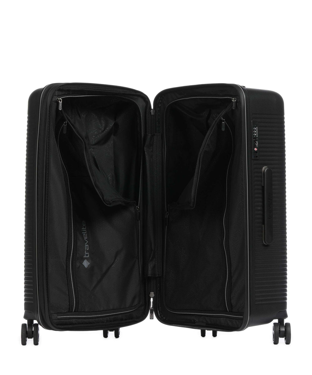 Travelite Roomer Spinner (4 wheels) schwarz