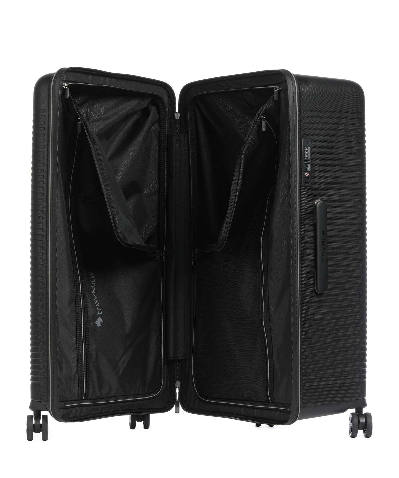 Travelite Roomer Spinner (4 wheels) schwarz