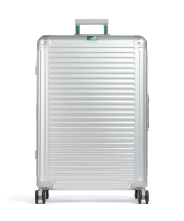 Travelite Next Kuffert med 4 hjul silber/grün