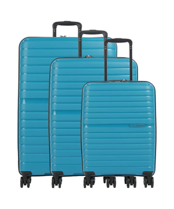 Travelite Trient Kuffertsæt (4 hjul) petrol